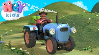 Traktör Şarkısı Traktörler Çizgi Film Heykids - Bebek Şarkıları Türkçe