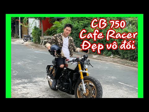Honda #cb750 cafe racer build TIME LAPSE CB750 độ cafe racer đẹp tại PTH Store 0921111166