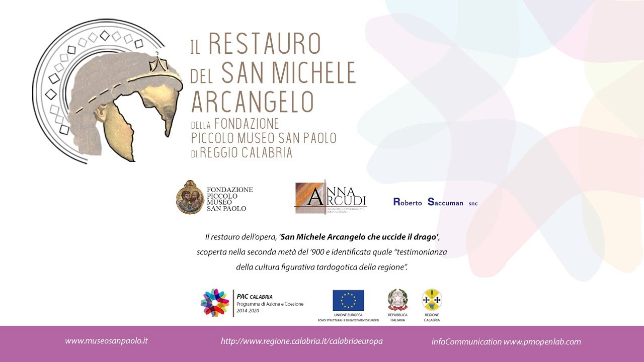 VIDEOSPOT - Restauro San Michele Arcangelo della Fondazione Piccolo Museo San Paolo