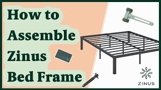 Zinus Luis Quick Lock 14In Metal Platform Bed Frame Embly Instructions