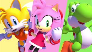 Mario And Sonic At The Olympic Games Tokyo 2020 - Football - Team Yoshi Vs Team Bowser Jr