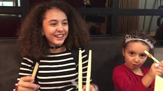Chinese&Sushi Express Anne Kız Suşi Yedik Ilk Sushi Çiğ Balık Deneme Yüz Ifadesi Beğendik Mi Mukbang