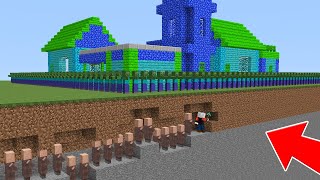 1000 Zombi̇ Köy Saldirisi - Minecraft
