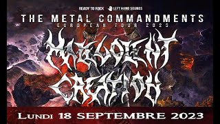 Malevolent Creation Us Live Paris Le Klub 18 09 2023