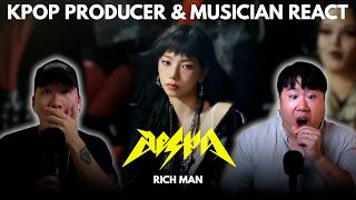 Musicians React & Review Aespa - Rich Man Mv