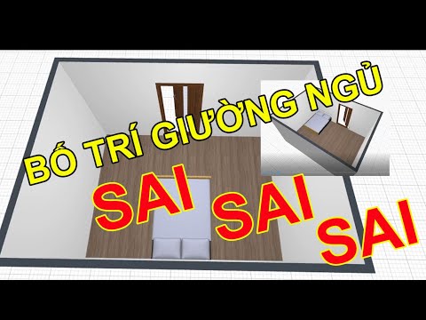 Bố trí giường ngủ sai phong thủy sẽ rất nguy hiểm