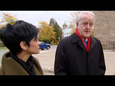 One-on-one with former prime minister Brian Mulroney