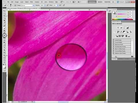 Как сделать каплю в фотошоп Как сделать каплю в фотошоп