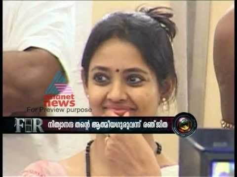 Swamy Nithyananda is like a spiritual teacher to mesays Actress...