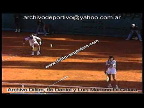 ARCHIVO DIFILM GABRIELA サバティーニ VS CONCHITA MARTINEZ EN EL BUENOS AIRES LAWN テニス CLUB． （3／12／94）