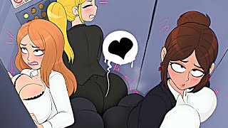 Quartet Stuck In The Elevator.. Shadbase Comic Dub