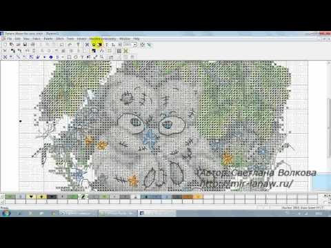 Как создать свою схему для вышивки 835