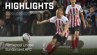 Pre-Season Ends Hartlepool United 5 - 2 Sunderland Afc Pre-Season 2023-24