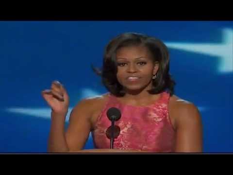 Michelle Obama's full DNC speech