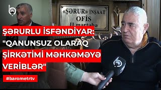 Şərurlu İsfəndiyar Bankrot Oldu, Alıcılar Ayağa Qalxdı Jasmin Park Qalmaqalı Barometr Tv