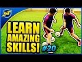 Learn AMAZING Football Skills Tutorial ★ SkillTwins/Ronaldo/...