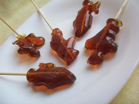 Как сделать конфеты леденцы из сахара