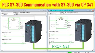 PLC S7-300 Communication with S7-300 via CP 341-1 Lean | Siemens | Industrial Au