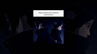 Happy Birthday Itachi Uchiha God Of Genjutsu