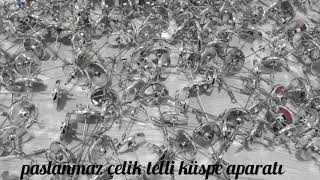 Alak1976 Paslanmaz Çelik Telli Küspe Aparatı