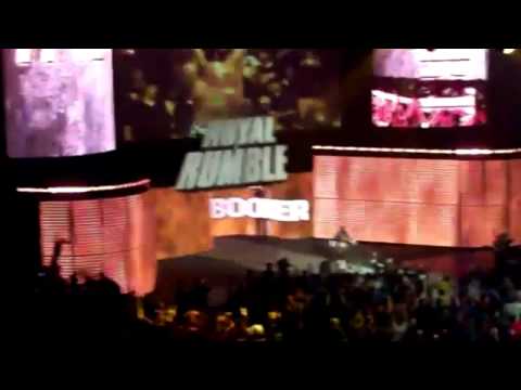 Booker T enterance - 2011 WWE Royal Rumble