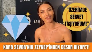 Kara Sevda dizisinin Zeynep'i Hazal Filiz Küçükköse'den cesur kıyafet! ''Üzerimd