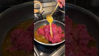 Preparing Fresh Kitfo