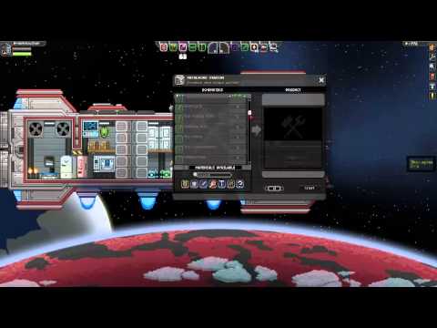 Как сделать уголь в starbound