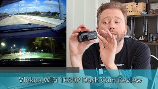 Affordable Car Dash Camera - Vlokda Wifi 1080P Dash Cam Review