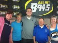 B94.5 INTERVIEW WITH SPECIAL OLYMPICS HALL OF FAME SPECIAL OLYMPIAN GREG FOCHT