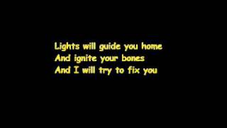 Fix You- Coldplay Lyrics