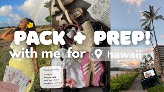 Pack With Me For Hawaii Travel Essentials 13 Hour Travel Day Vlog