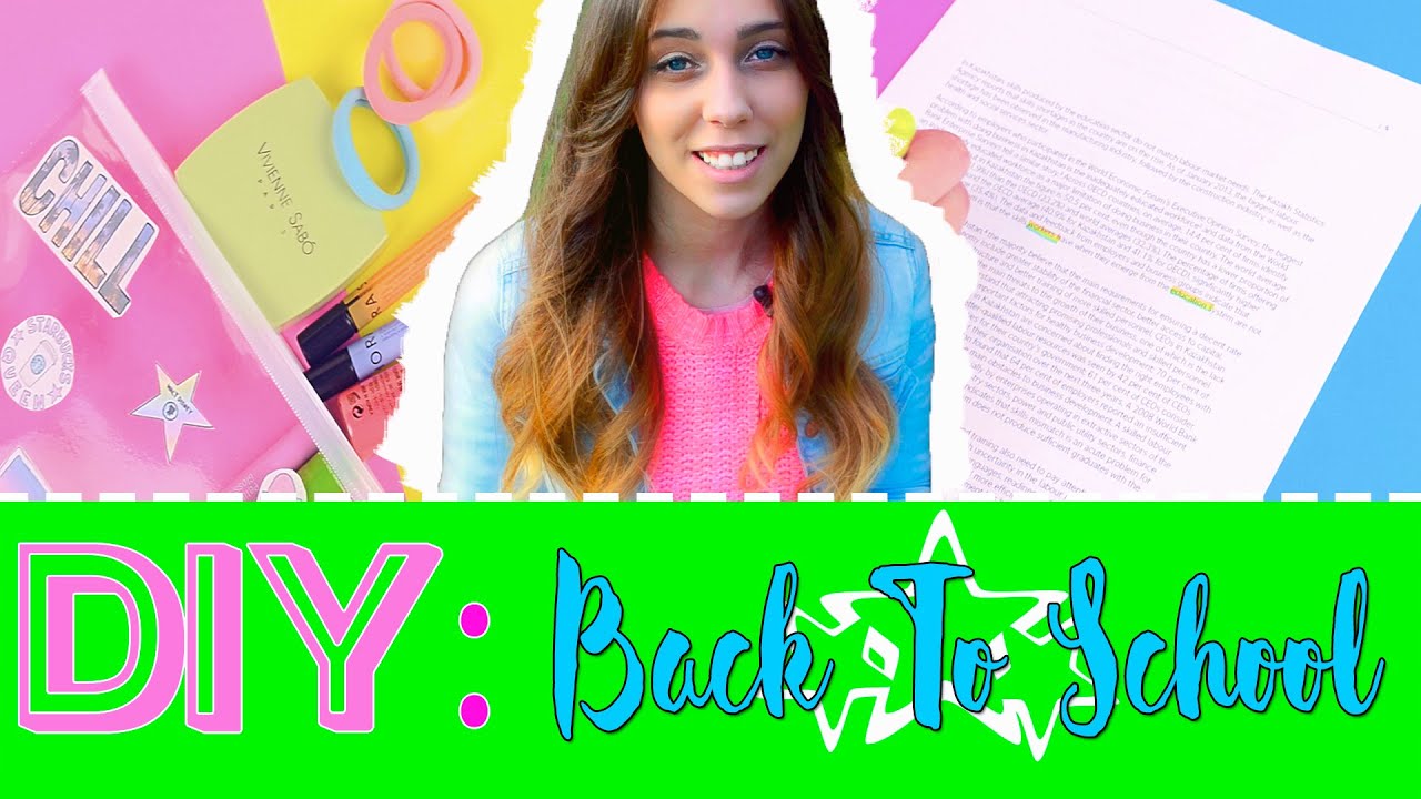 Diy в школу бюджетные идеи back to school Diy в школу бюджетные идеи back to school