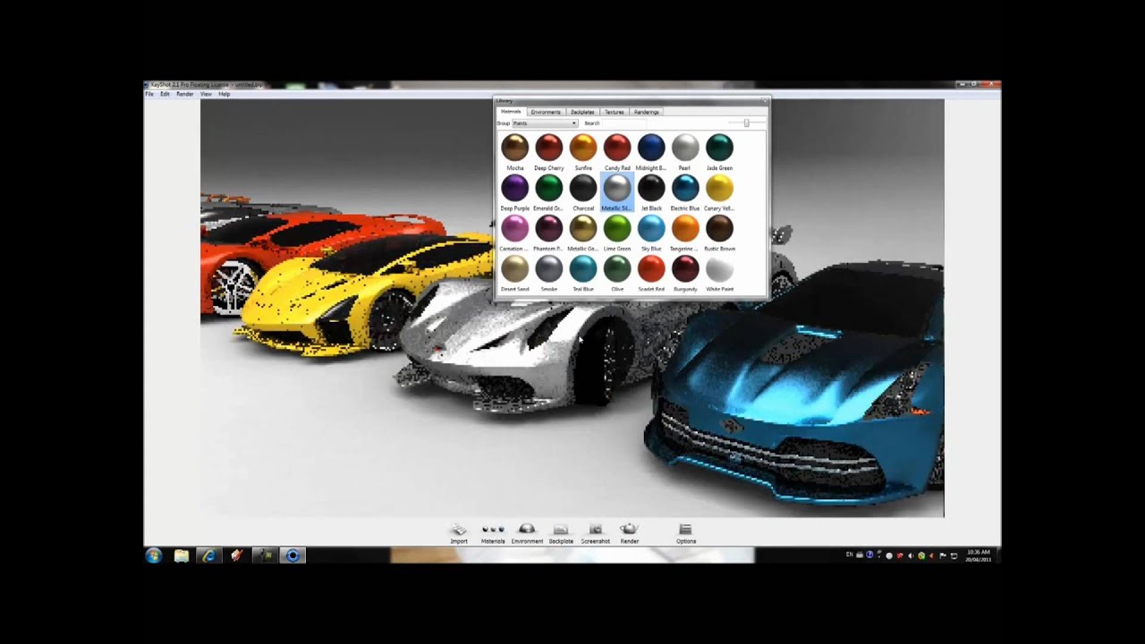 3D Rendering Software - KeyShot