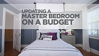 预算装修一个复杂的主卧室在家里的提示| HGTV