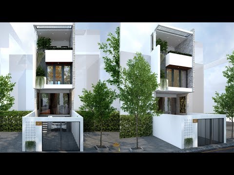 Mẫu nhà phố 4 tầng hiện đại đẹp mỹ mãn - CĐT Chị Huyền Quảng Ninh