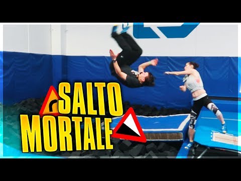 Ho IMPARATO a fare il SALTO MORTALE con SABRINA & SASCHA (*costoso*)