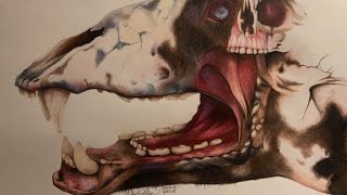 Annihilation Bear Fan-Art Time-Lapse