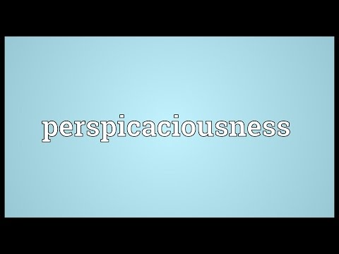 Header of perspicaciousness