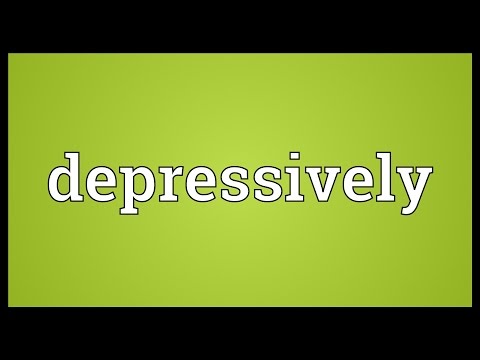 Header of depressively