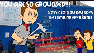Clic Caillou Misbehaves At The Climbing Experiencegrounded All Parts