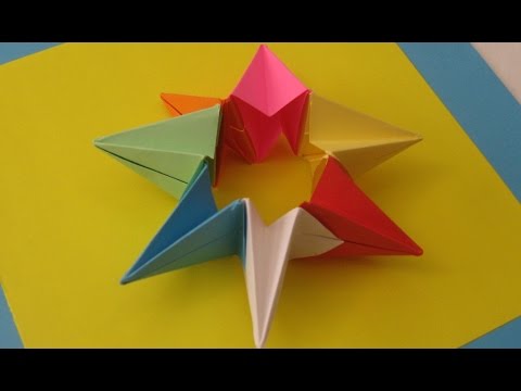 Оригами из бумаги игрушка трансформер Оригами из бумаги игрушка трансформер