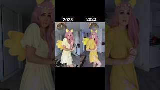 The Evolution Of My Fluttershy Cosplay