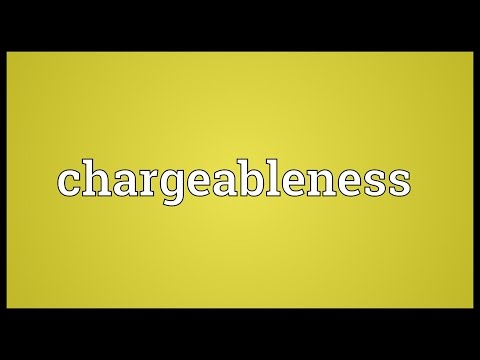 Header of chargeableness