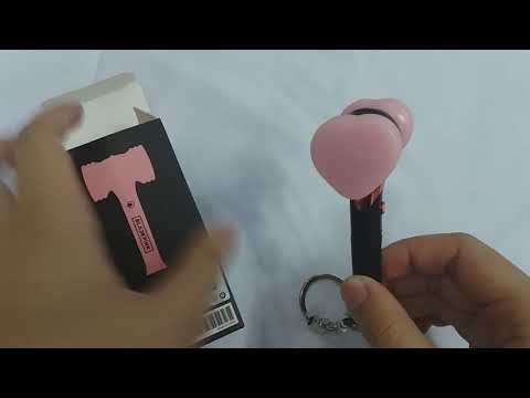 แท่งไฟ Blackpink Mini Lightstick Keyring Unboxing by VcanShop