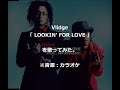 LOOKIN' FOR LOVE / Vlidge 歌ってみた 【カラオケ】