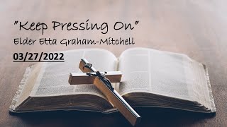 "Pressing On" FPCMVNY