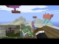 Airship (Blimp) in Minecraft MODDED BattleDome (Archimedes Mod) Part 2 of 2
