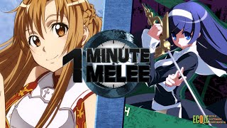 One Minute Melee S3 EP5 - Asuna vs Orie (Sword Art Online vs Under Night In-Birth)