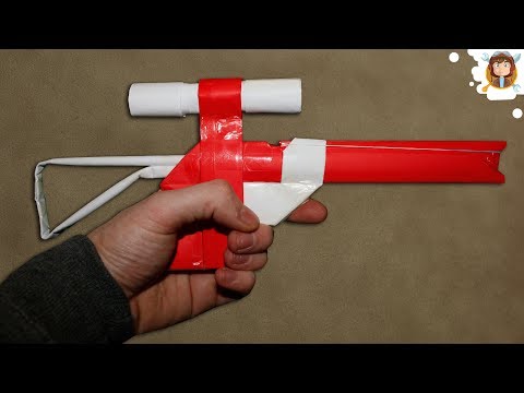 How To Make A Paper Sniper Rifle I Paper Gun